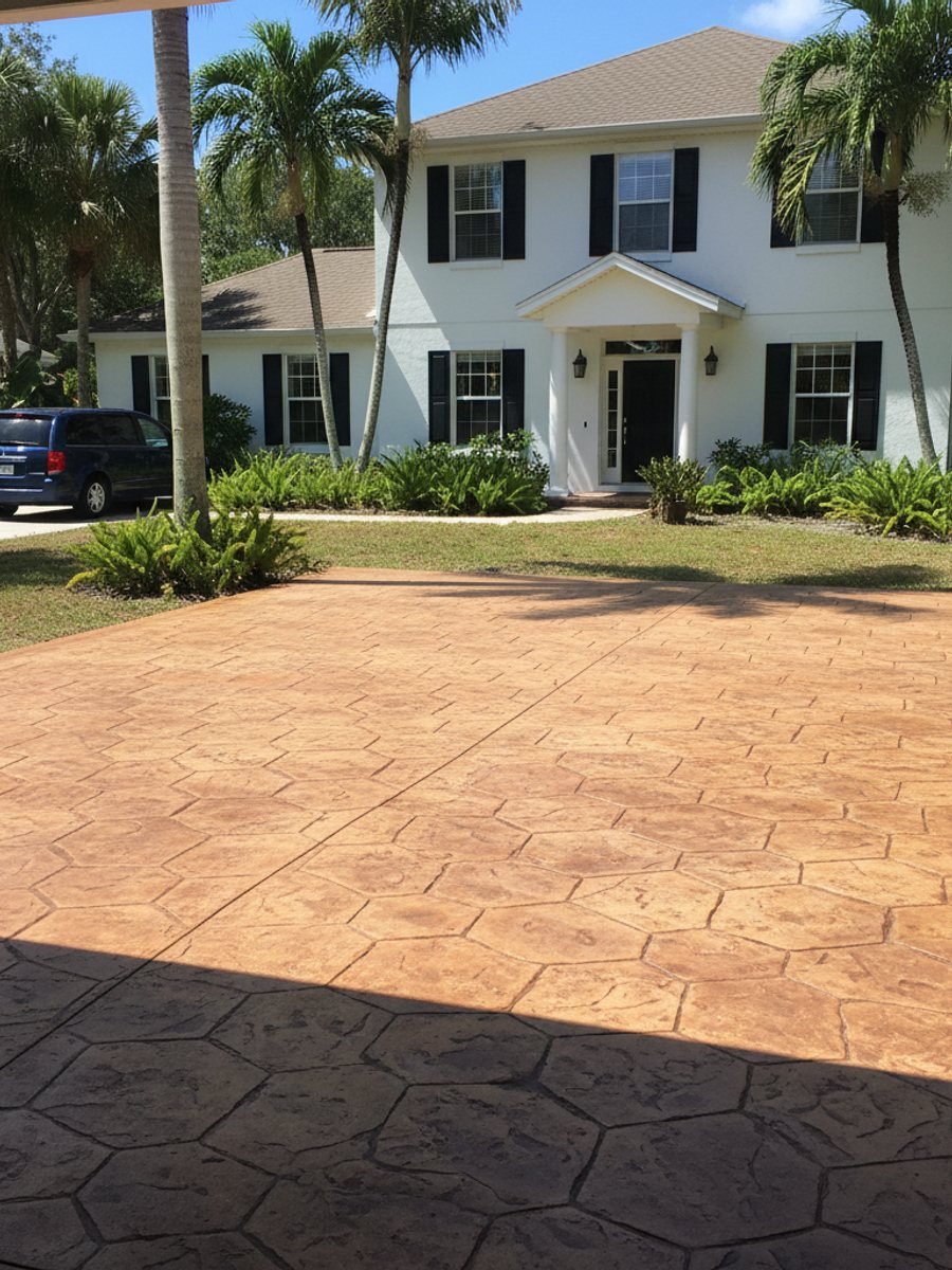 Apex Concrete Solutions crew working on a home