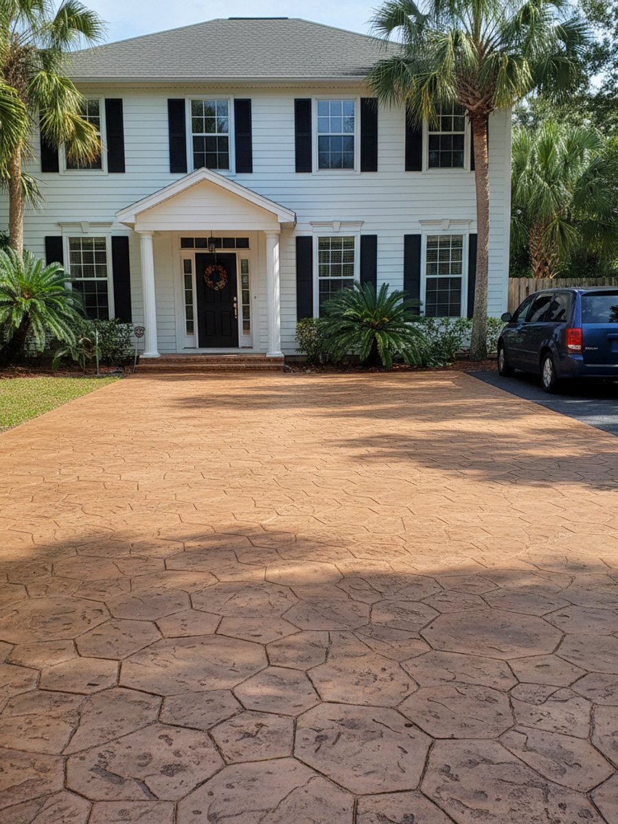 Garage Floor Concrete completed by Apex Concrete Solutions in Debary, FL