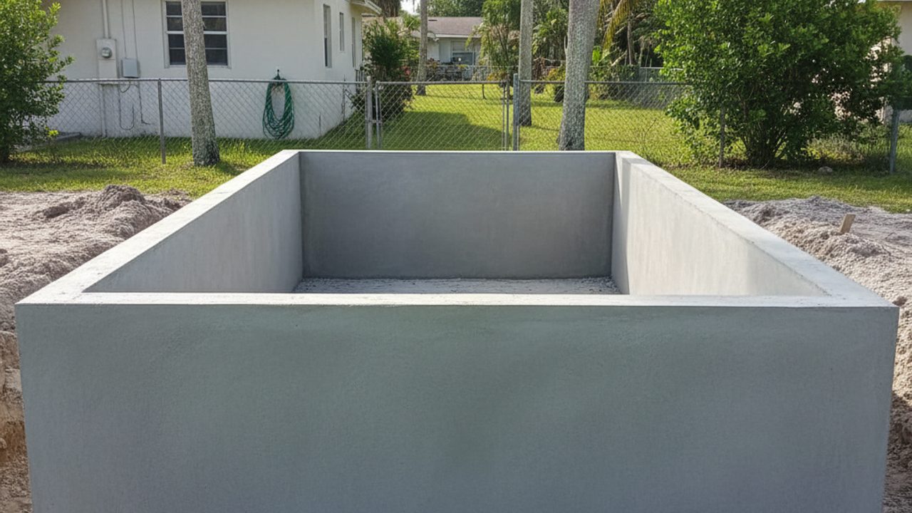 Concrete Patios completed by Apex Concrete Solutions in Orange City, FL
