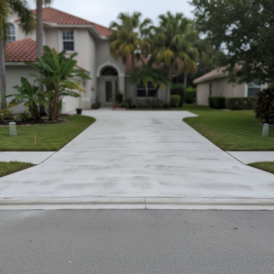 Concrete Driveways completed by Apex Concrete Solutions in Holly Hill, FL